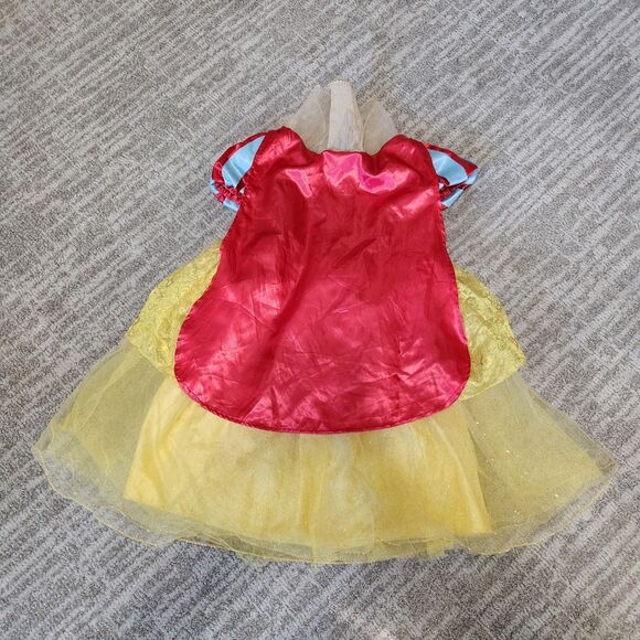 Disney Store toddler girls Snow White costume dress size 4 - Picture 10 of 12